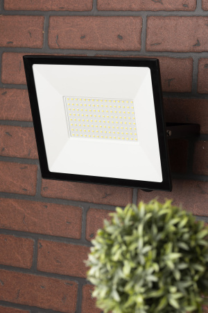 Прожектор свд 100Вт  6500К 8000лм черный IP65 110° Luma EKF 