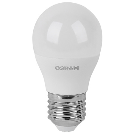 Лампа шар свд Е27 12Вт 6500К 960лм P45 матовый Osram LED Value black