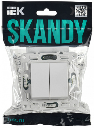 купить Сканди арктический белый выключатель проходной 2кл скрытая 10А IP20 в Сыктывкаре Сканди арктический белый выключатель проходной 2кл скрытая 10А IP20