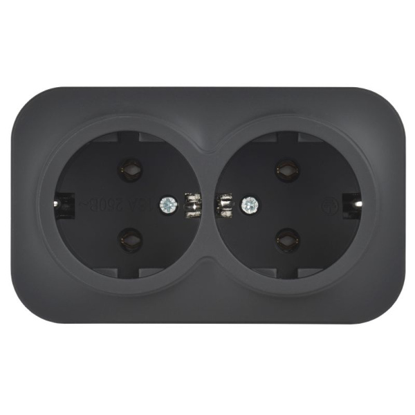 купить GLORY Роз. 2-я с з/к без з/ш о/у 16А РС22-3-ХЧм черн. м. IEK в Сыктывкаре GLORY Роз. 2-я с з/к без з/ш о/у 16А РС22-3-ХЧм черн. м. IEK