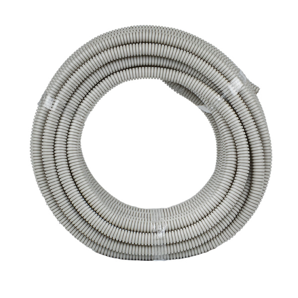 Труба гофра 20мм ПВХ 25м серый EKF 