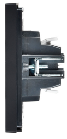 купить Фортепиано черный выключатель кнопочный 1кл скрытая 10А IP20  в Сыктывкаре Фортепиано черный выключатель кнопочный 1кл скрытая 10А IP20