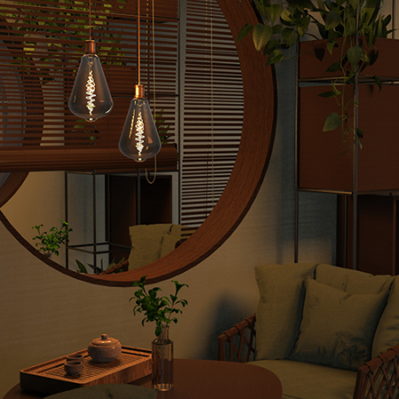 купить Лампа декор свд Е27 8,5Вт 1800К 165лм ST164 серая филамент Gauss  в Сыктывкаре Лампа декор свд Е27 8,5Вт 1800К 165лм ST164 серая филамент Gauss