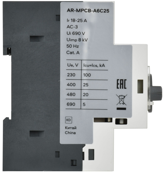 Автомат защиты двигателя 18-25А GV2P IEK ARMAT