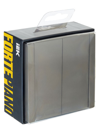 купить Фортепиано сталь переключатель 2кл скрытая 10А IP20  в Сыктывкаре Фортепиано сталь переключатель 2кл скрытая 10А IP20