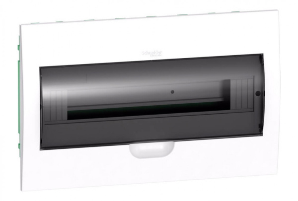 Бокс 18мод встраиваемый белый прозрачная дверь IP40 Easy9 Schneider Electric 