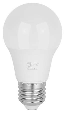 купить Лампа светодиодная 220В Е27 10Вт 3000К 1000лм стандарт A60 матовая ЭРА Green Line в Сыктывкаре Лампа светодиодная 220В Е27 10Вт 3000К 1000лм стандарт A60 матовая ЭРА Green Line