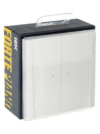 купить Фортепиано белый выключатель 2кл скрытая 10А IP20  в Сыктывкаре Фортепиано белый выключатель 2кл скрытая 10А IP20