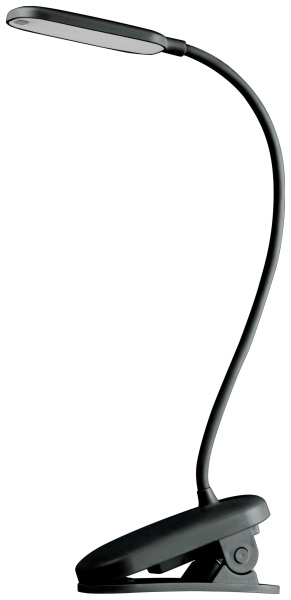 купить Светильник настольный свд 6Вт 3000-6500К лм черный прищепка диммер аккумулятор ЭРА управление жестом в Сыктывкаре Светильник настольный свд 6Вт 3000-6500К лм черный прищепка диммер аккумулятор ЭРА управление жестом