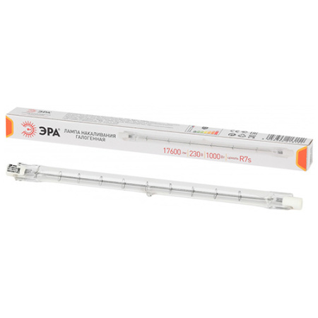 Лампа галоген R7s 1000Вт 189мм 3000К 17600лм ЭРА 