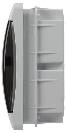 Бокс 12мод встраиваемый  белый прозрачная дверь IP40 ЩРН-В ЭРА COMFORT