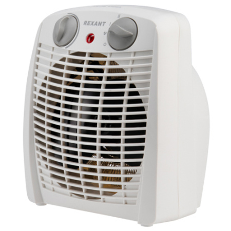 Тепловентилятор напольный 2000Вт спиральный белый Rexant