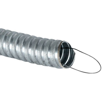 купить Металлорукав 25мм сталь IP00 Р3-ЦХ с протяжкой EKF  в Сыктывкаре Металлорукав 25мм сталь IP00 Р3-ЦХ с протяжкой EKF