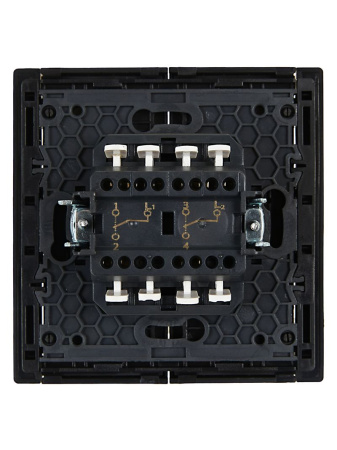 купить Фортепиано черный переключатель 2кл скрытая 10А IP20  в Сыктывкаре Фортепиано черный переключатель 2кл скрытая 10А IP20