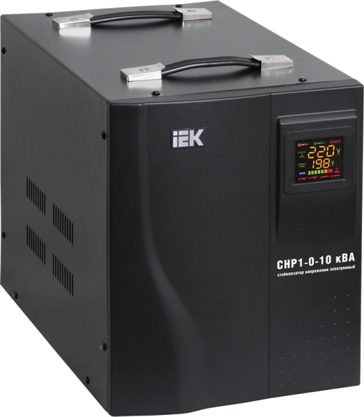 Стабилизатор 10000ВА 220В переносной HUB IEK